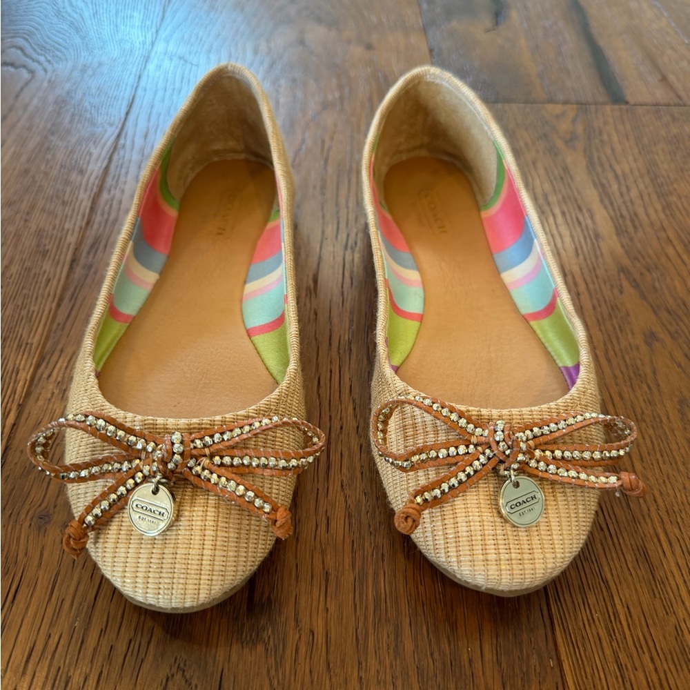 Coach Leena Bow Ballet Flats - Picture 2 of 6
